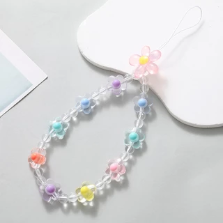 เชือกคล้องเคสโทรศัพท์แบบสร้างสรรค์ มีหลายสไตล์ให้เลือก สไตล์อินน่ารัก ผีเสื้อ กลีบดอกไม้ เชือกคล้องโทรศัพท์มือถือ