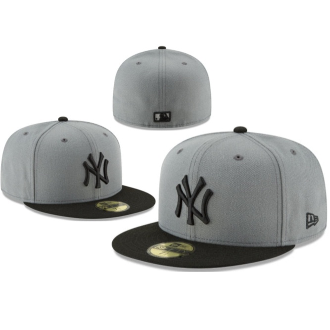【พร้อมส่ง】MLB หมวกเบสบอล ปักลาย New York Yankees ปรับขนาดได้ สไตล์ฮิปฮอป แฟชั่นฤดูร้อน