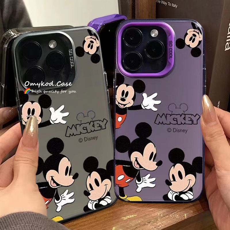 Ready Stock Compatible For Samsung A05 A05S A04S A03 A14 A13 A12 A54 A53 A50 A24 A23 Cute Cartoon Advanced Frosting Minimalist Letter Lens Frame Anti Drop Phone Case Protection Back Cover