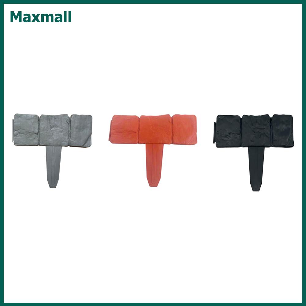【Maxmall】อิฐหินเทียม ขอบพลาสติก DIY สําหรับภูมิทัศน์ สนามหญ้า 10 ชิ้น