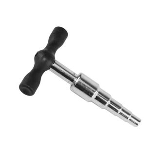 CANDYBO4F คู่มือ Tube Expanders, คู่มือ 16-32 มม.อลูมิเนียมท่อพลาสติก Rounder, Creative T Shape Handle Operation ในแคบพื้นที่โลหะขยายเครื่องมือสําหรับ PVC PPR