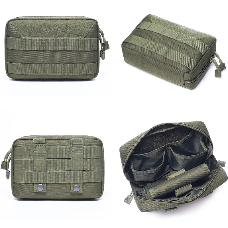 Luc MOLLE ชุดกระเป๋าปฐมพยาบาล EDC มีซิป สําหรับใส่เครื่องมือแพทย์