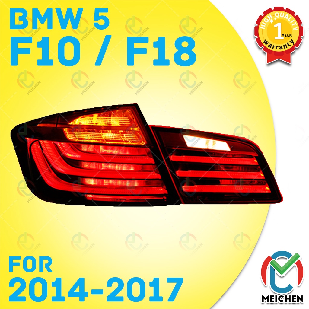 Bmw5 BMW 5 F18 F10 ไฟท้าย (2014-2017)520 523 525 530 535 ไฟท้ายไฟท้ายไฟท้าย Lampu Belakang Akirir เบ