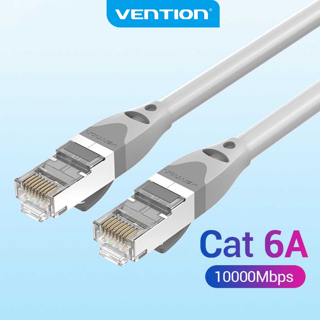 Cat6a Rj45 Lan สายเคเบิ้ลเครือข่าย 10gbps 500mhz สําหรับแล็ปท็อป Pc