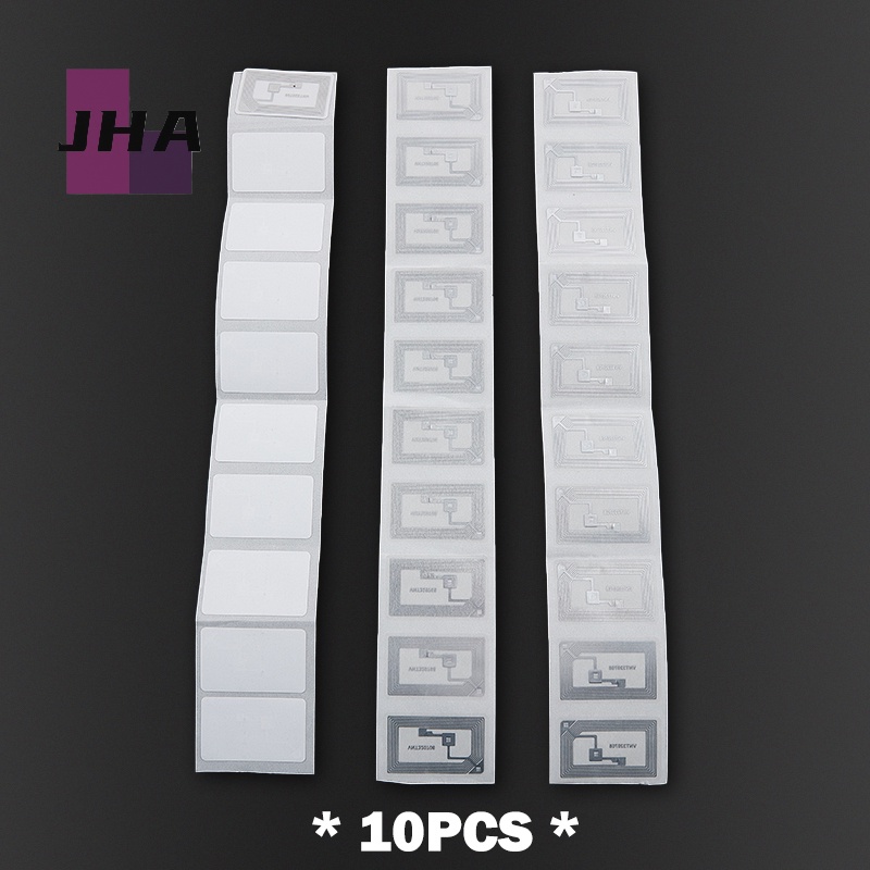 [JHA] ใหม่ สติกเกอร์ฉลากโปรแกรมเมอร์ 13.56MHZ NFC RFID 25*40 มม. 10 ชิ้น
