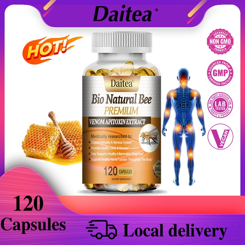 Daitea Bee Venom สกัดข้อต่อ บรรเทาอาการปวดเข่า และมือ