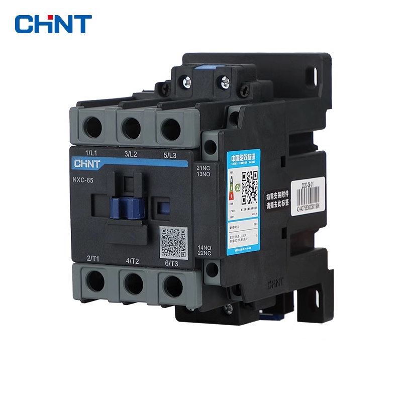 CHNT คอนแทคเตอร์ไฟฟ้ากระแสสลับ NXC-06 09 12 16 18 22 25 32 38 40  1NO 1NC CJX2 รุ่นใหม่
