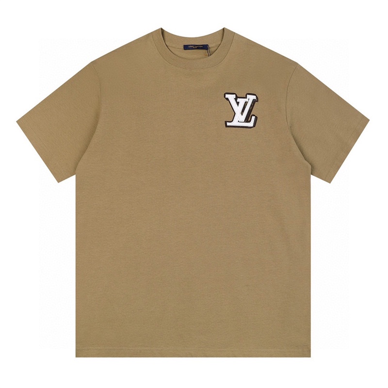 เสื้อยืดแขนสั้นปักลายตัวอักษรโลโก้แบรนด์แฟชั่นผู้ชายและผู้หญิงต้องรุ่นคลาสสิกรู้สึกสบายเนื้อสุด! ผู้ชายและผู้หญิงเหมือนกัน! Bxcfg