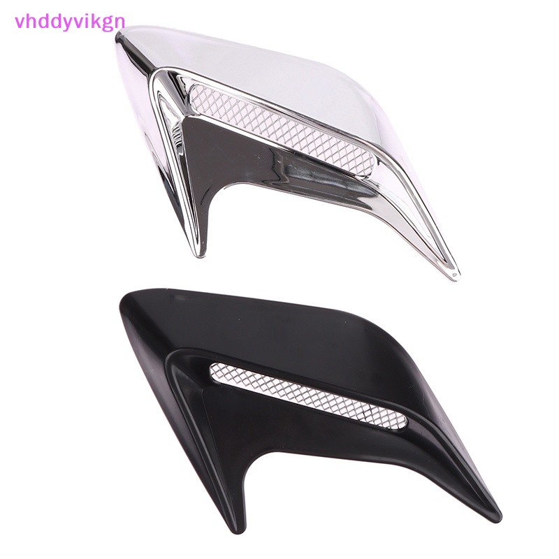 Vhdd เหงือกฉลามคาร์บอนไฟเบอร์ 1 คู่ สําหรับตกแต่งช่องแอร์รถยนต์