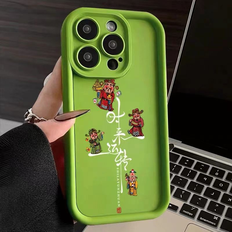 เคสโทรศัพท์มือถือ TPU กันตกสี่มุม เรียบง่าย สําหรับ 15 Pro Max 14 SE 2020 XS Max X XR 13 12 11 8 7 6S Plus