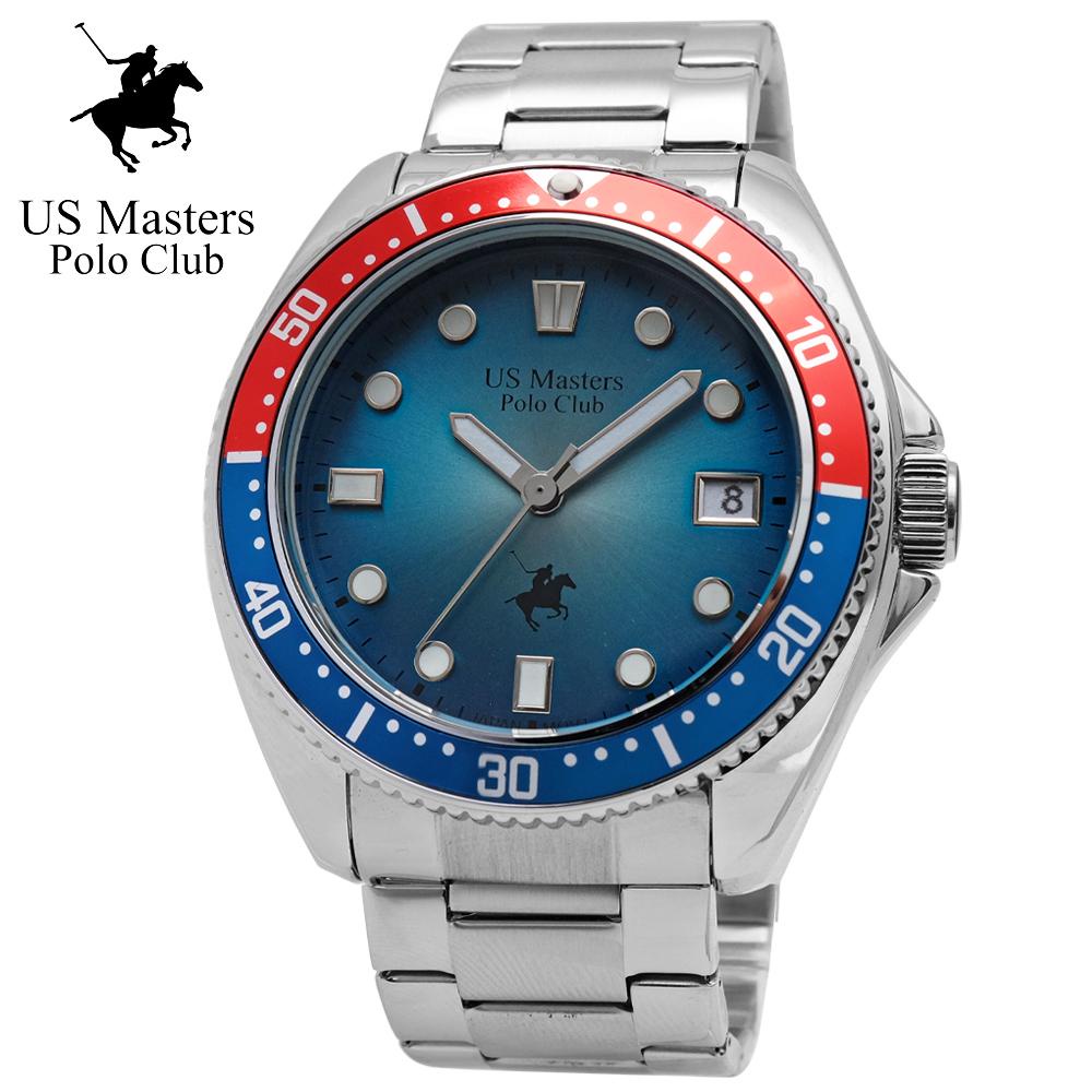 US Master Polo Club นาฬิกาข้อมือผู้ชายUS Master Polo นาฬิกายูเอส มาสเตอร์โปโล คลับ สุดหรู ประกันศูนย์ไทย1ปี