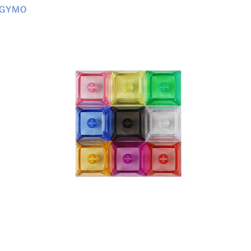 [cxGYMO] ปุ่มกดคีย์บอร์ดเกมเมอร์ PC XDA 2 ปุ่ม คริสตัลใส สูง 9.3 มม. XDA 2