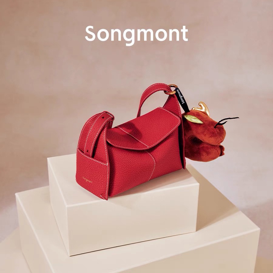 Song ** mont Mountain Has กระเป๋าสะพายไหล่ ขนาดเล็ก ทรงหลวม เข้ากับทุกการแต่งกาย แฟชั่นฤดูใบไม้ร่วง และฤดูหนาว สําหรับสตรี