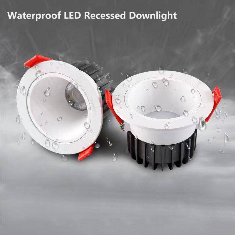 【IP54 Downlight】โคมไฟ LED COB 220V กันน้ํา กันหมอก กันความชื้น สําหรับติดเพดาน ห้องน้ํา โรงแรม