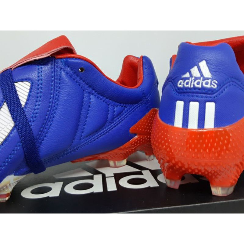 Sepatu Bola Adidas Predator 20 Mania Remake Chrome Japan Blue FG กีฬา  แฟชั่น