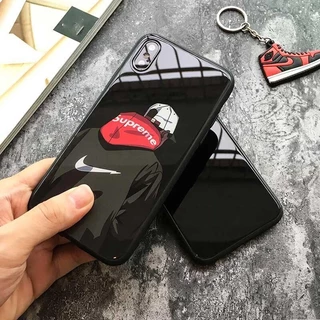 JUSTDOIT เคสโทรศัพท์กระจกนิรภัยสุดหรูสำหรับ For iPhone 15 14 11 13 12 X XS Pro Max 7 8 SE 12MIN 13MINI 6 6S Plus Case