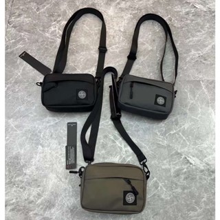 STONE ISLAND เกาะหิน กระเป๋าซิป กระเป๋าโทรศัพท์มือถือ กระเป๋…