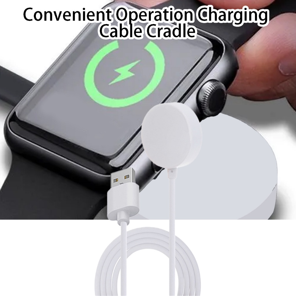 Smart Watch Charger แม่เหล็กดูด Sensitive Induction ไม่ทําร้ายแบตเตอรี่นาฬิกาแท่นชาร์จสําหรับ S8 Pro