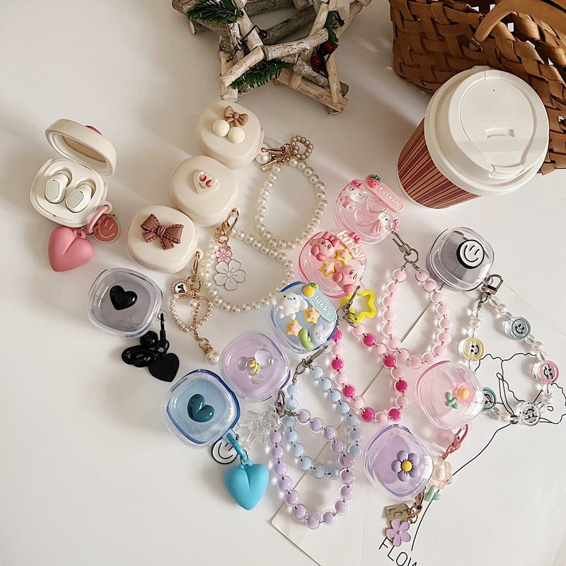 เคสใสน่ารัก สําหรับ Baseus WM02 WM01 การ์ตูน นิ่ม น่ารัก TPU ผิว ใส เคส