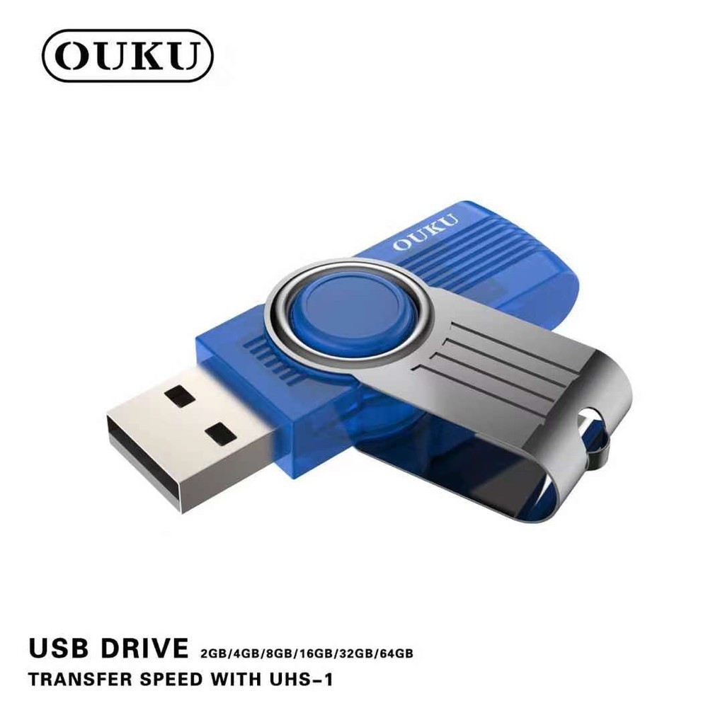 OUKU USB Flashdrive แฟลชไดร์ฟ ความจุ 2GB 4GB 8GB 16GB 32GB 64GB 128GB 256GB ใช้ดี Flash drive ok