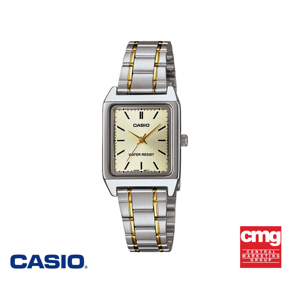 CASIO นาฬิกาข้อมือ GENERAL รุ่น LTP-V007SG-9EUDF นาฬิกา นาฬิกาข้อมือ