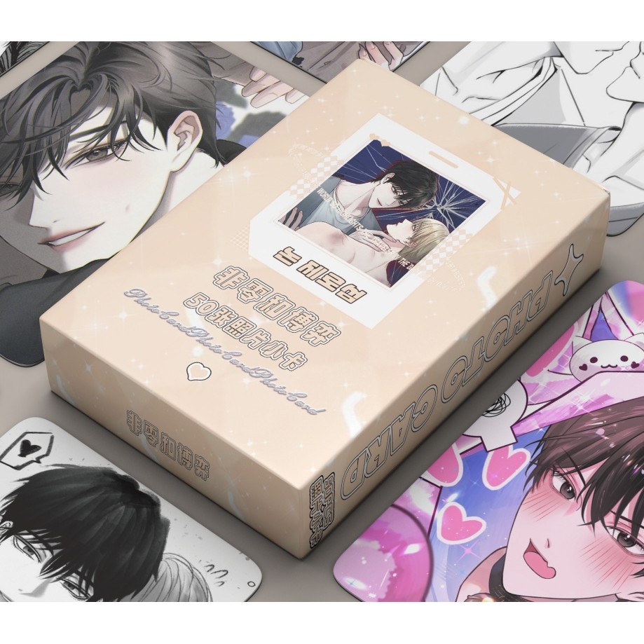 50-55pcs Manhwa เกม Identity V Blue Archive เลเซอร์ Holographic Lomo การ์ด Non-zero sum Deviant Photocards Doomsday ในสิบวันสีเทา RAVEN PUNISHING โฮโลแกรมโปสการ์ด