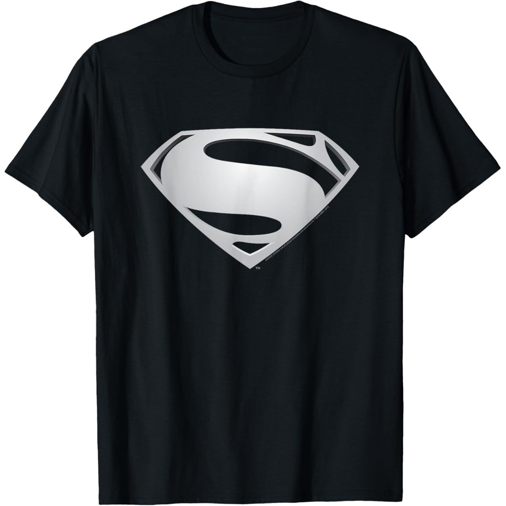 Zack Snyders Justice League Superman Black Suit Icon เสื้อยืดผู้ใหญ่