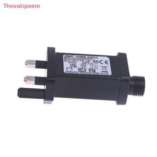 [Thevatipoem] อะแดปเตอร์สวิตช์ไดรเวอร์ AC 220V เป็น 31VDC 6W 8 ฟังก์ชั่น SELV LED ปลั๊ก UK