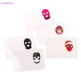 Onew ที่ใส่นามบัตร โฟโต้การ์ด การ์ดเกมกระดาน สําหรับเล่นเกม 2 ชิ้น