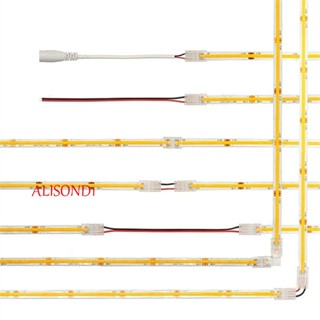 Alisond1 เทปเชื่อมต่อสายไฟ LED 2835 5050 8 มม. 10 มม. 5 ชิ้น