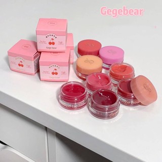 🍓Gege bear ลิปกลอส เนื้อเหลว เพิ่มความชุ่มชื้น ติดทนนาน 8 สี มีสีสันสดใส 🍒