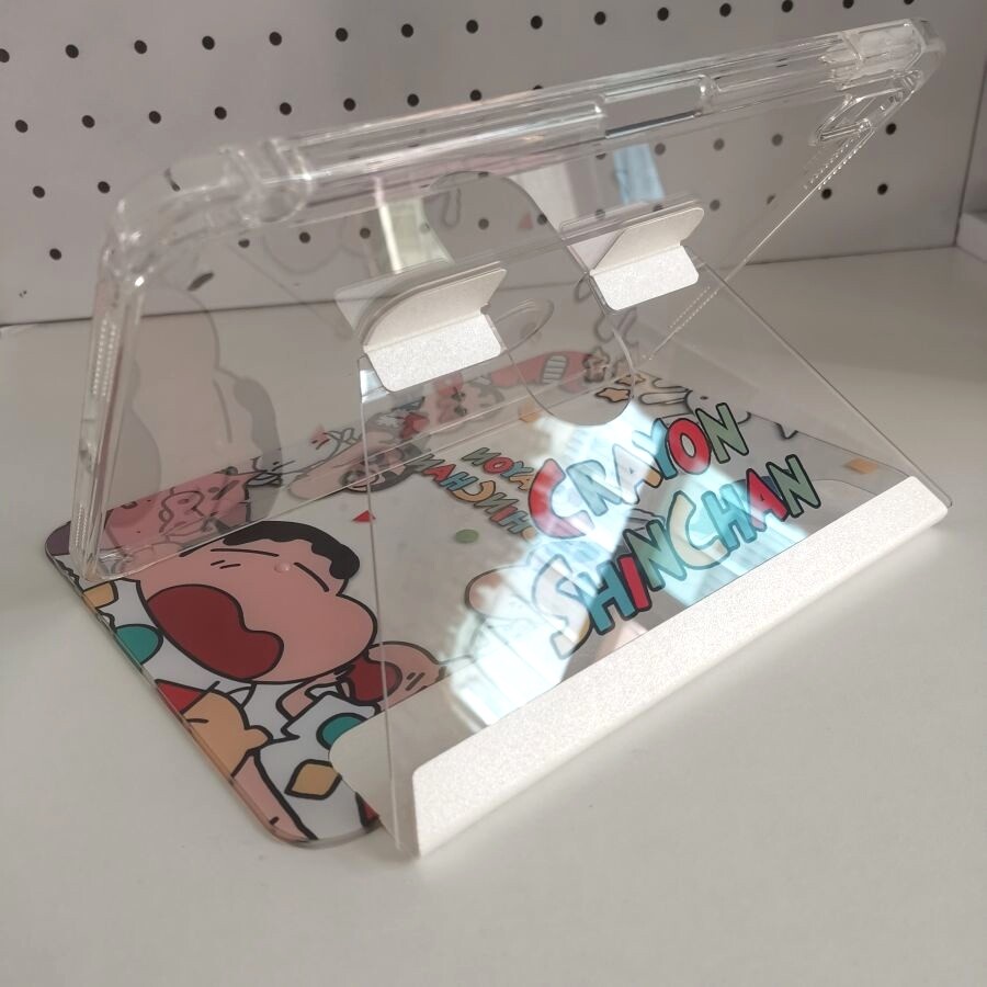 เคสไอแพด 360°หมุนตั้ง/นอนได้ พร้อมถาดใส่ปากกา gen 10  7 8  9 11 12 Air3  Pro10.5 Air4 Air5 Air11 m234 Crystal Glass