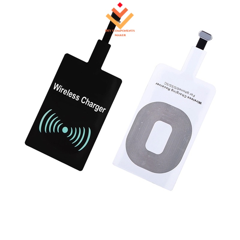 ใช้งานร่วมกับ Universal QI Wireless Charging Charger Receiver สําหรับ Micro-USB Android