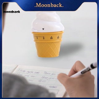 &lt;moonback&gt; นาฬิกาจับเวลา รูปไอศกรีม 60 นาที สําหรับผู้ซื้อเอเชียตะวันออกเฉียงใต้