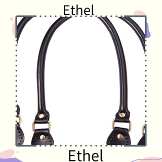 Ethel1 สายกระเป๋าถือ หนัง PU สีดํา 23.6 นิ้ว แบบเปลี่ยน สําหรับกระเป๋าสะพายไหล่