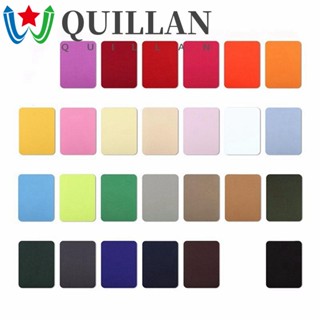 Quillan แพทช์ผ้ายีนเทียม ยาวถึงเข่า DIY สําหรับกางเกงยีน เสื้อผ้า เหงื่อออก