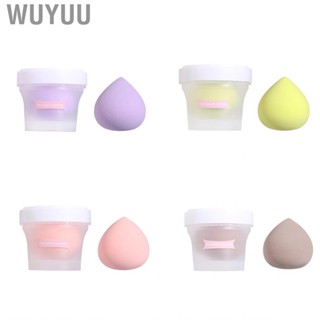 Wuyuu Makeup Sponge  Puff Polyurethane Wet and Dry Combined Beauty Egg