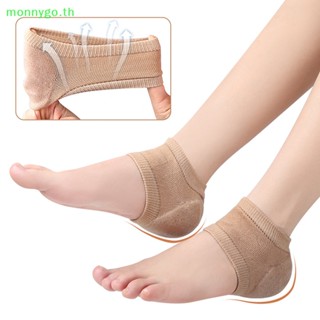 Monnygo แผ่นเจลซิลิโคน ครึ่งหลา สําหรับป้องกันส้นเท้า