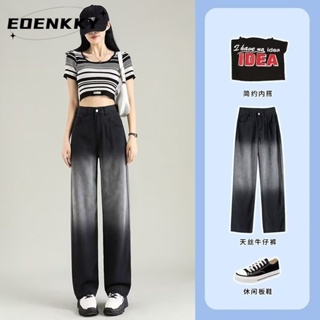 EOENKKY  เกงกางยีนส์ กางเกงขายาว กางเกง 2023 NEW  รุ่นใหม่ fashion ทันสมัย ins C97BEBV 36Z230909