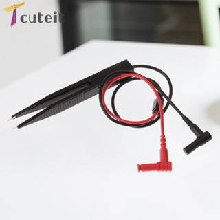 Tcuteit ใหม่ แหนบเซนเซอร์ SMD สําหรับตัวต้านทาน มัลติมิเตอร์