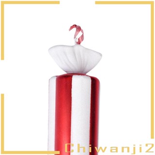 [Chiwanji2] จี้เปปเปอร์มินต์ สีแดง และสีขาว สําหรับแขวนตกแต่งปาร์ตี้ วันหยุด