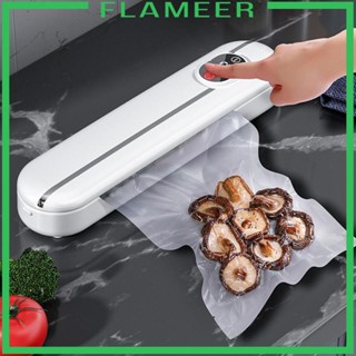 [Flameer] เครื่องซีลสูญญากาศอัตโนมัติ ปลั๊ก US สําหรับห้องครัว