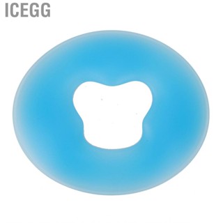 Icegg Silicone Spa Face Pillow  Cushion Pad Soft Round For Beauty Salon