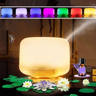 Home&amp;Gardening 500ML อัลตราโซนิก Essential Oil Diffuser USB ความชื้น Aromatherapy Purification Night Light 4 in 1 Aroma