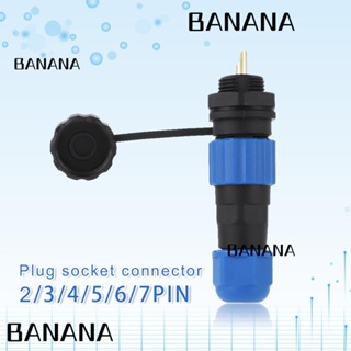 Banana1 ขั้วต่อสายเคเบิล 1-7 Pin SP13