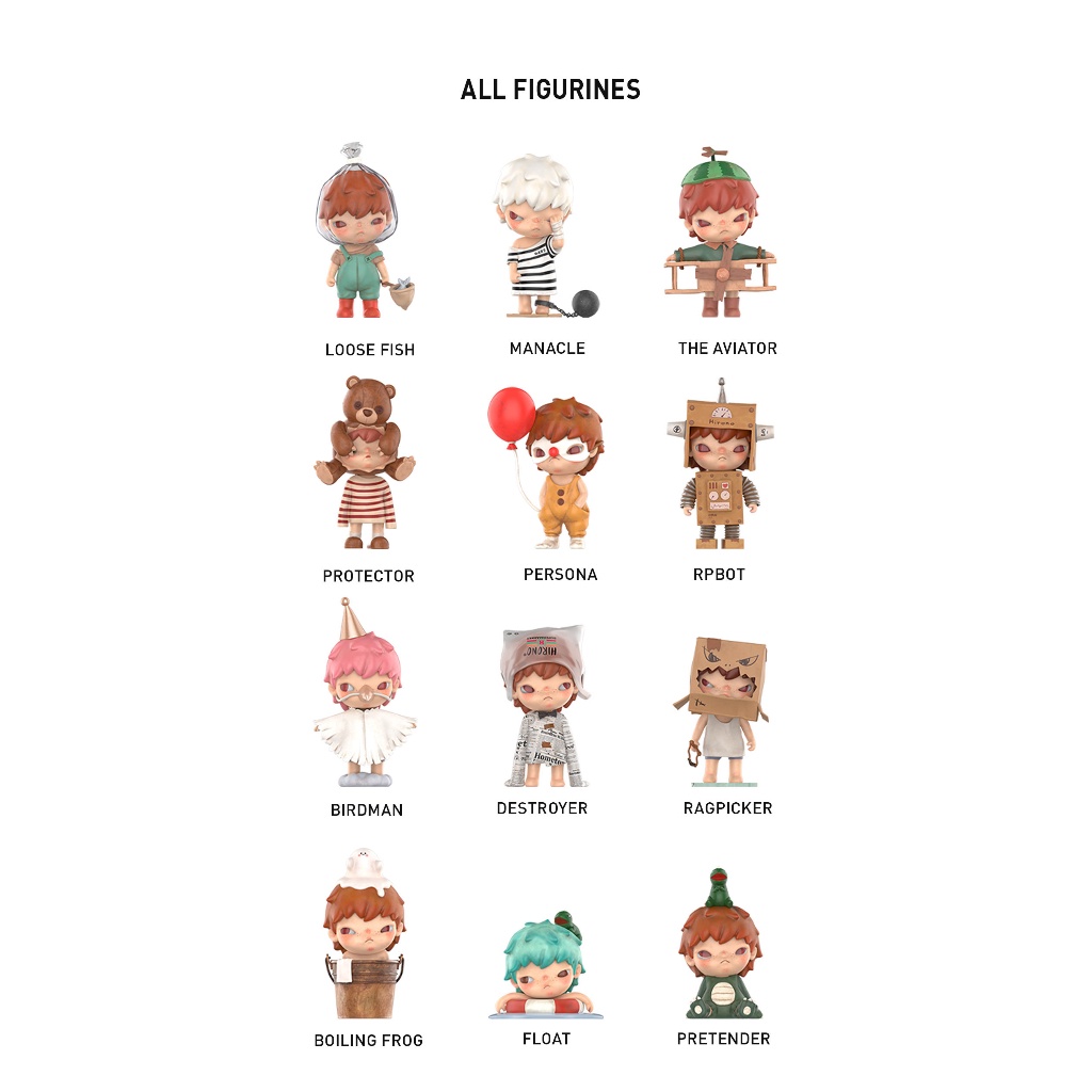(พร้อมส่งจากไทย) POP MART Hirono V.2 Little Mischief Series ฮิโรโนะลิขสิทธิ์แท้ เลือกตัว เช็คการ์ด ไม่แกะตัว