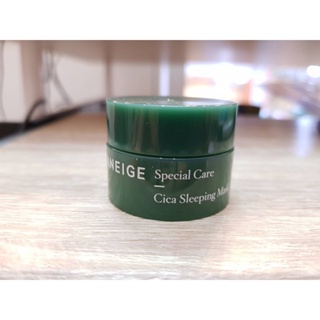 Laneige Cica Sleeping Mask 10ml. สลีปปิ้งมาสก์สูตรสำหรับปัญหาสิว