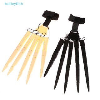 【tuilieyfish】ถุงมือคอสเพลย์ฮาโลวีน มือโครงกระดูกปลอม เหมือนจริง【IH】