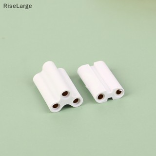 [RiseLarge] ใหม่ ข้อต่อเชื่อมไฟ Led เรืองแสง สําหรับหลอดไฟ T5 T8 2 Pins 3 Pins 10 ชิ้น