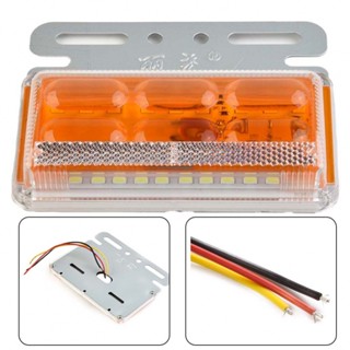 ไฟเตือน LED ด้านข้าง เป็นมิตรกับสิ่งแวดล้อม สําหรับรถบรรทุก และรถยนต์ แพ็คละ 4 ชิ้น